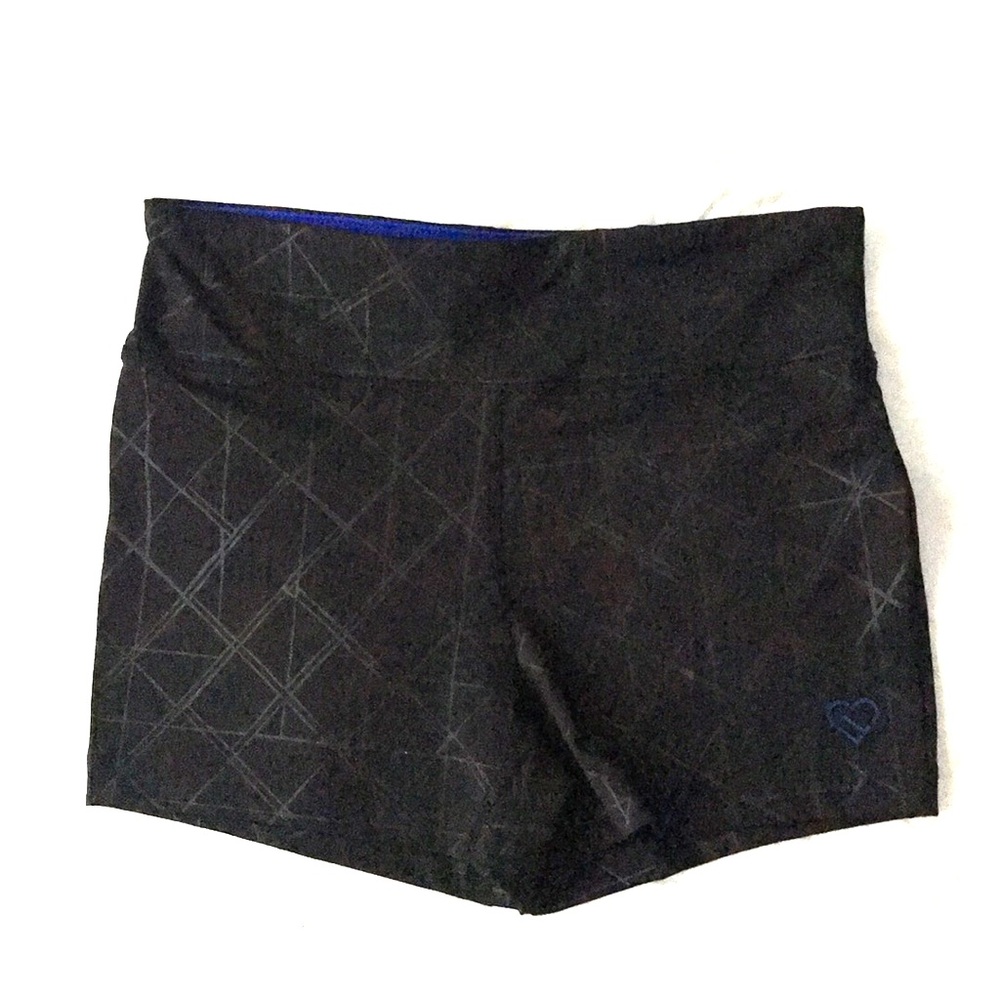 Live Love Dream Black tight shorts Size Medium